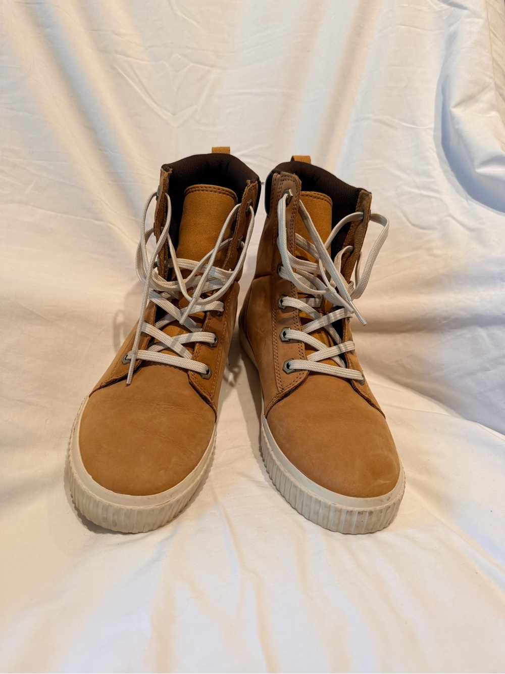 Timberland Tan High-Top Women's Sneakers